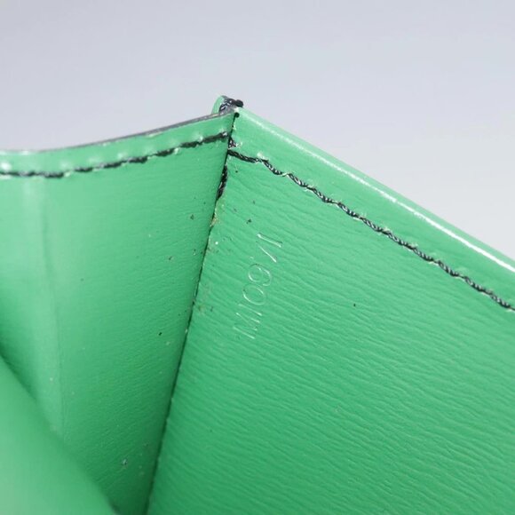 LOUIS VUITTON Epi Document case Clutch Bag Green LV - Picture 13 of 16